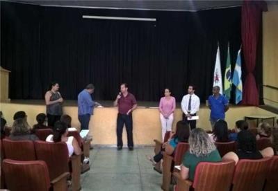 Encontro com professores marca início do ano letivo. 