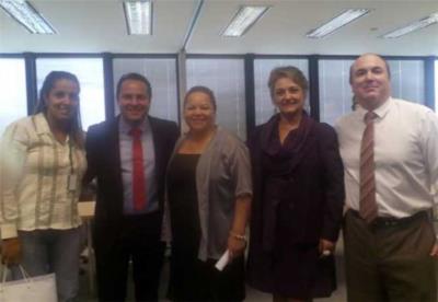 Prefeito e Secretária se reúnem com o Secretário de Estado de Turismo