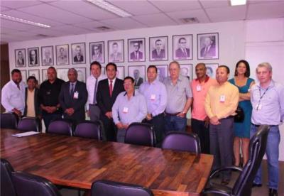 Prefeito e Vice participam de reunião do DEER-MG