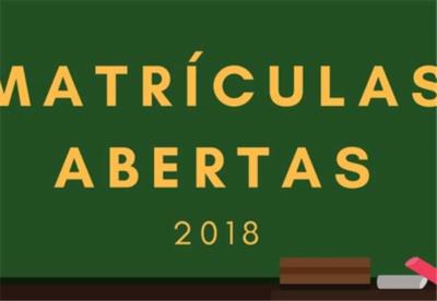 Matrículas abertas - Rede Municipal de Ensino