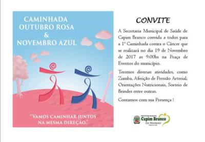 Caminhada contra o Câncer