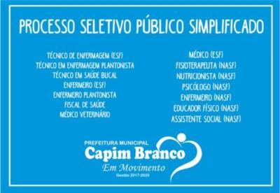 Processo Seletivo Simplificado nº 002/2018