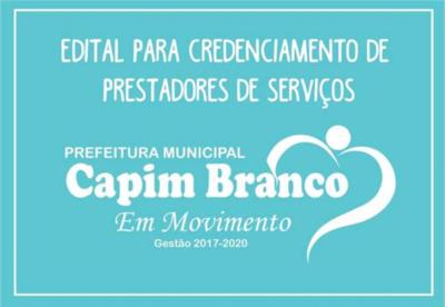 Edital de Credenciamento de Prestadores de Serviços