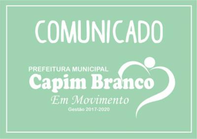 Comunicado: Secretaria Municipal de Saúde
