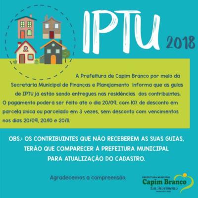 IPTU 2018