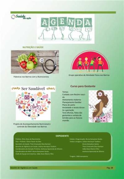 Informativo Vigilância em Saúde: Saúde em Ação