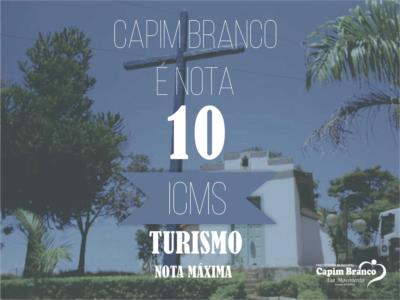 Pela primeira vez, Capim Branco receberá ICMS Turismo