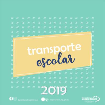 Renovação das carteirinhas do Transporte Escolar