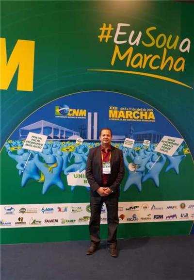 Prefeito Municipal participa da XXII Marcha à Brasília 