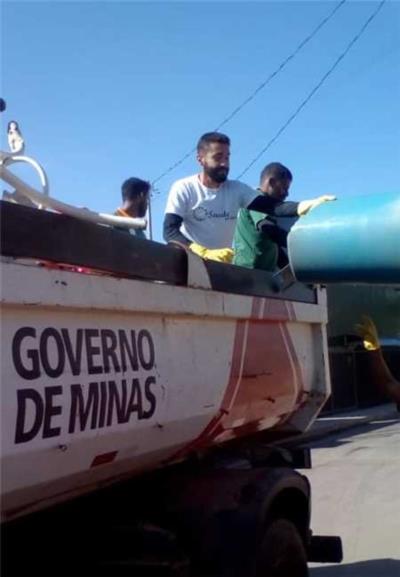 Mutirão de Coleta Seletiva no bairro Araçás