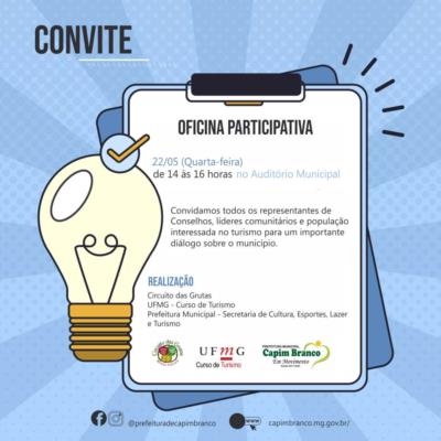 Convite: Oficina Participativa