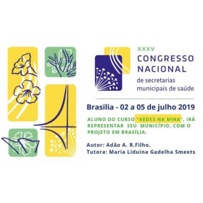 Servidor irá representar o Município durante Congresso em Brasília
