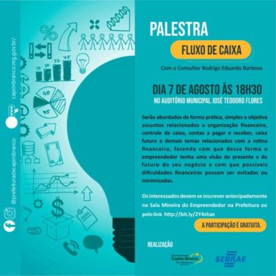 Palestra Fluxo de Caixa