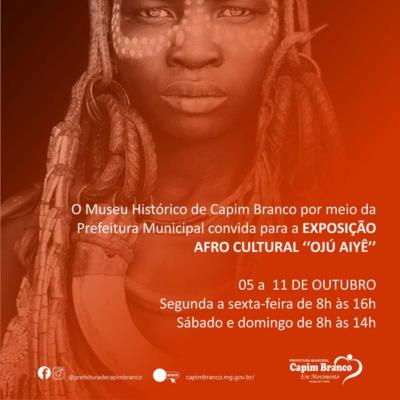 Exposição Ojú Aiyé: Museu Afro