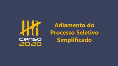 Concurso do IBGE para realização do Censo 2020 foi adiado