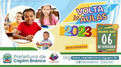 VOLTA ÀS AULAS 2023