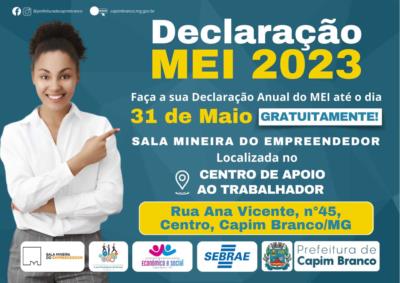 DECLARAÇÃO MEI 2023