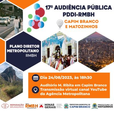 PDDI-RMBH | 1º CICLO DE AUDIÊNCIAS PÚBLICAS
