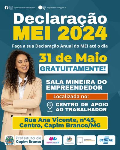 DECLARAÇÃO MEI 2024