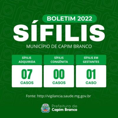 BOLETIM INFORMATIVO SOBRE SÍFILIS