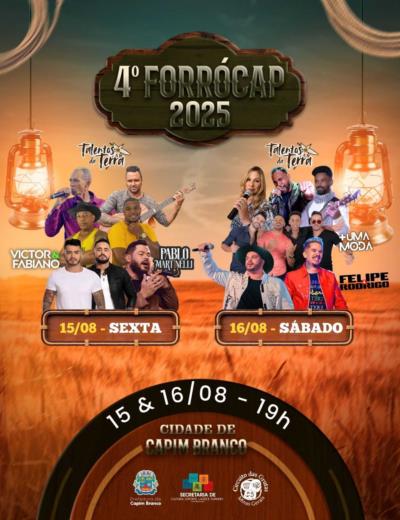4º FORRÓCAP - 2025