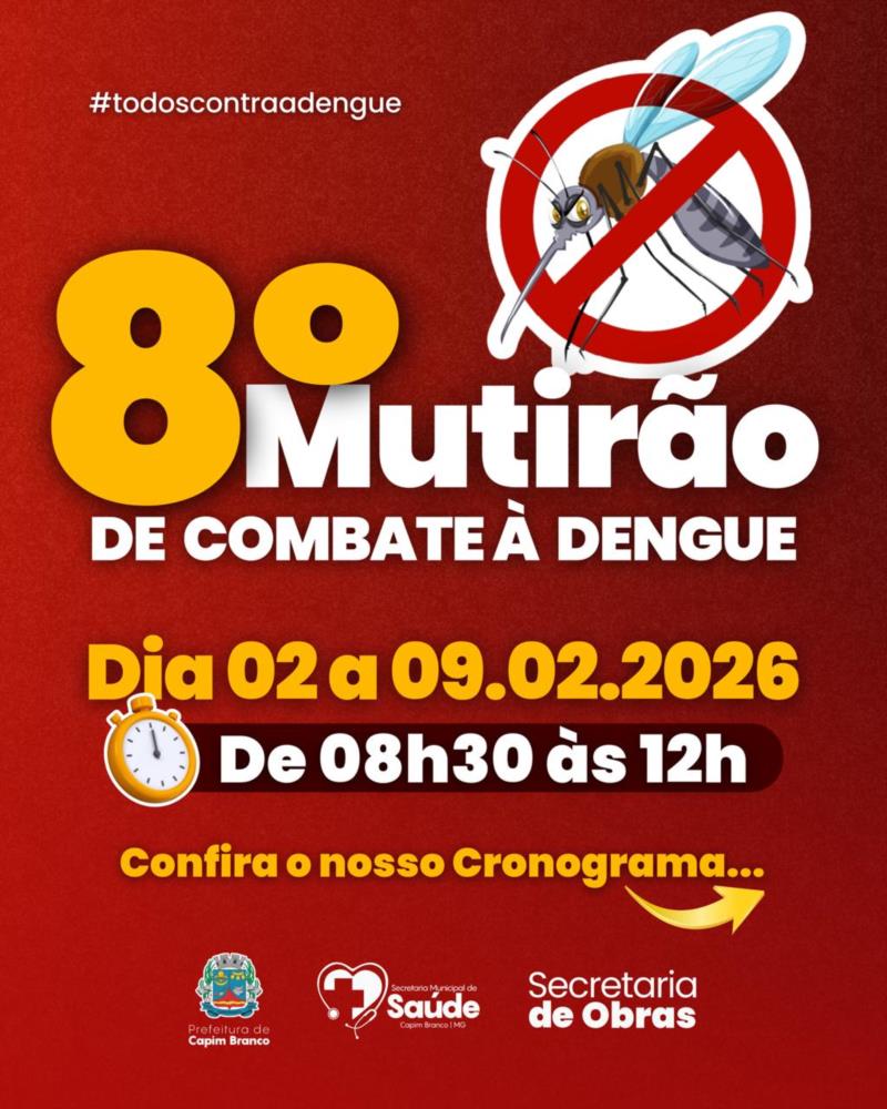 CAPIM BRANCO EM AÇÃO CONTRA A DENGUE!