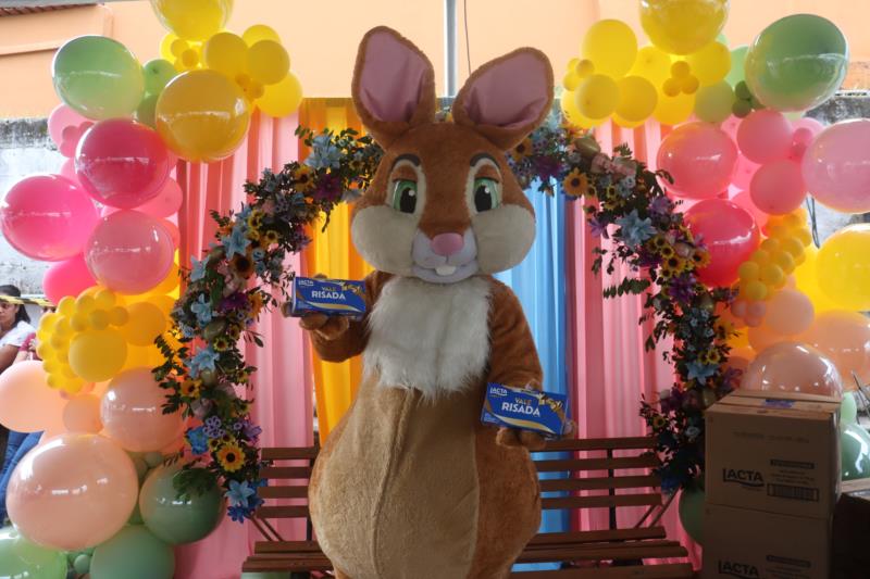 Páscoa Encantada leva magia, alegria, inclusão e integração às famílias de Capim Branco